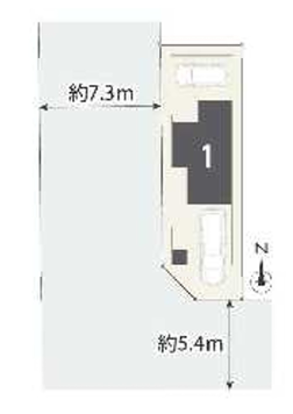 名古屋市中村区森末町　376①　全1棟　1号棟 画像1