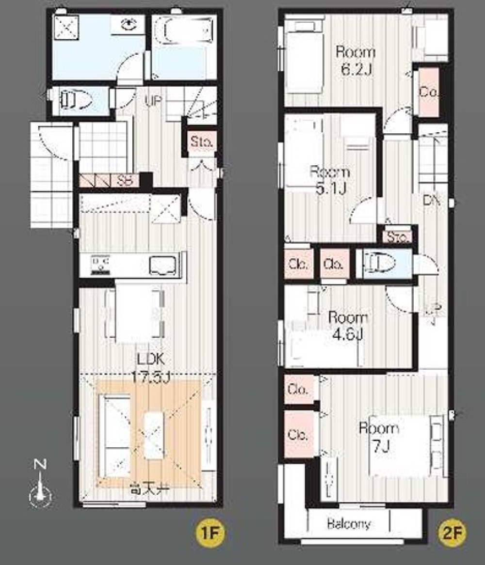 名古屋市中村区日ノ宮町　478①　全2棟　No.1 画像2