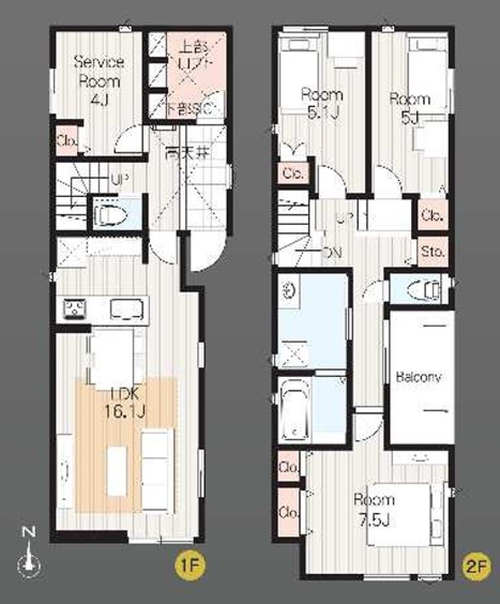 名古屋市中村区日ノ宮町　478①　全2棟　No.2 画像2