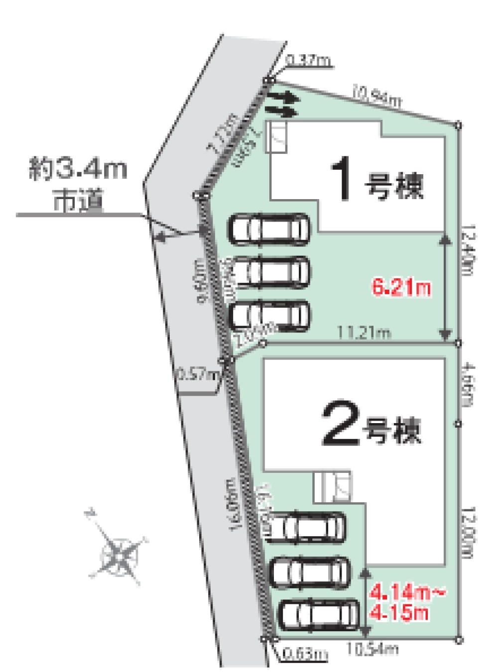 西尾市宮町　01期　全2棟　2号棟 画像4