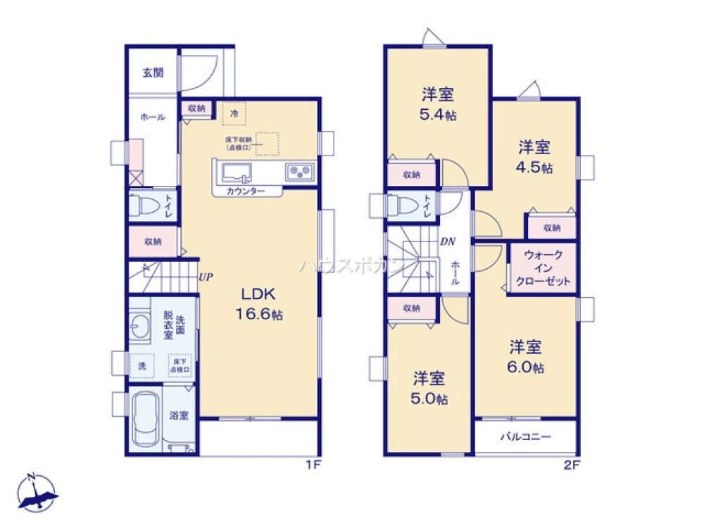 岡崎市緑丘三丁目　全2棟　2号棟 画像4