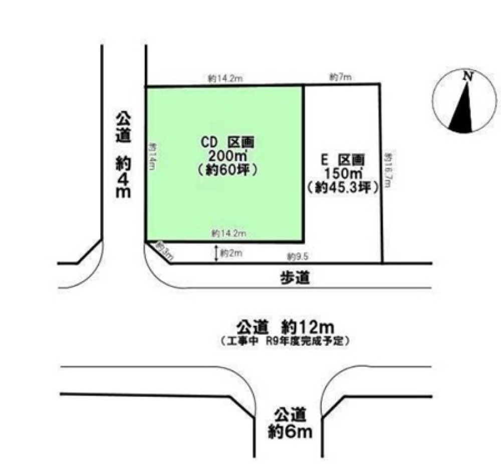 春日井市宮町　C.D区画 画像1