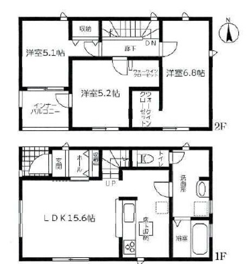 知多市新舞子　第4　全6棟　5号棟 画像2