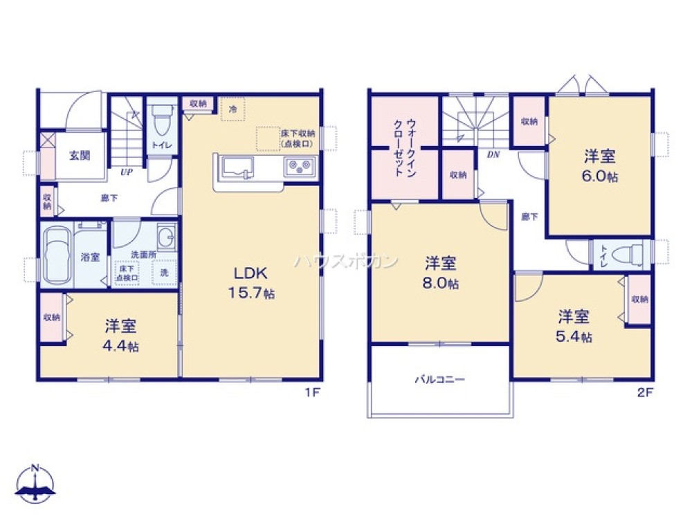 一宮市蓮池　第3　全2棟　1号棟 画像4