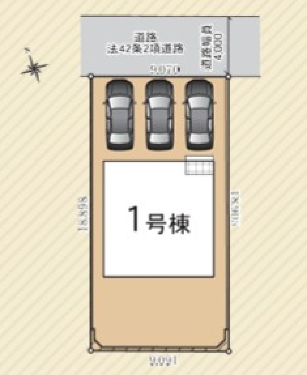 豊田市深田町　第1　全1棟　1号棟 画像1
