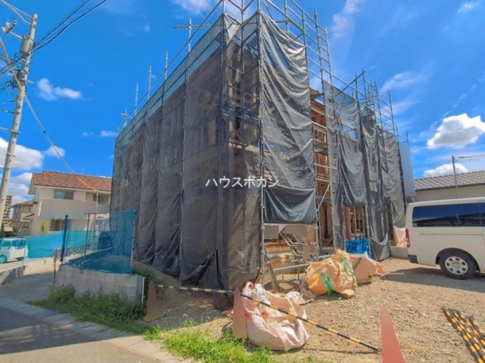 建築中の現場外観です！