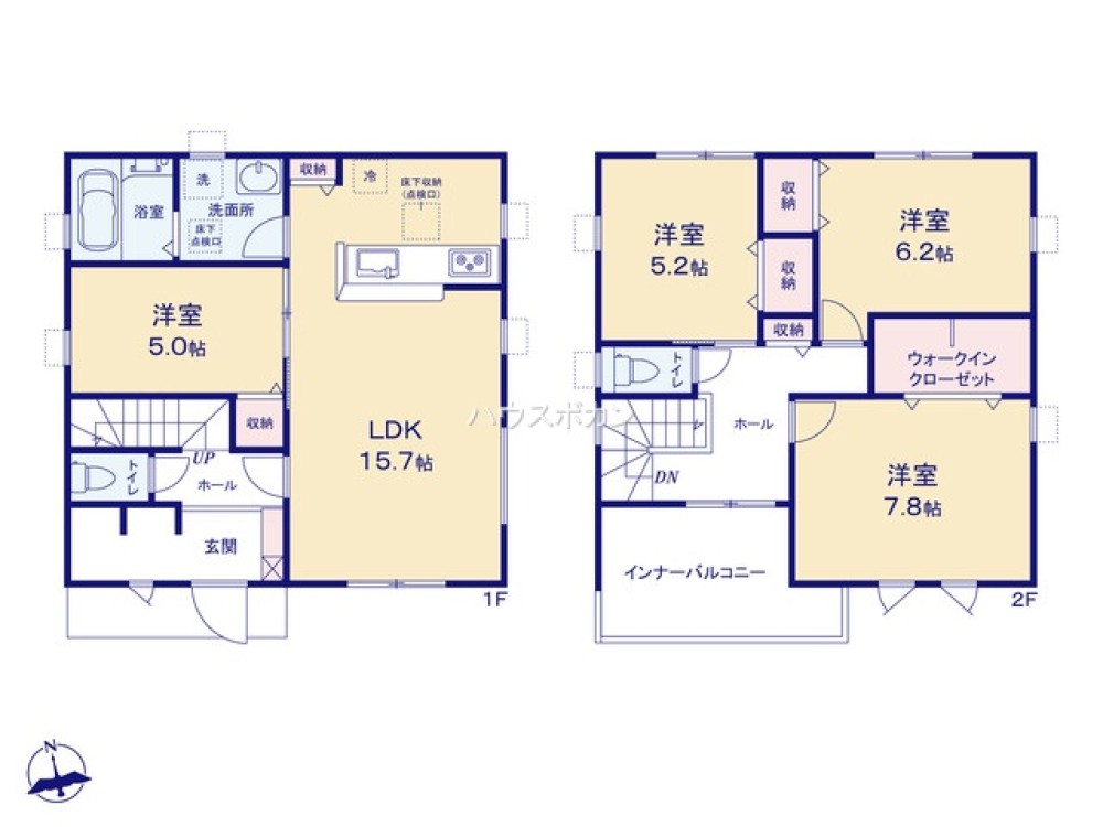 知多郡東浦町緒川　全3棟　2号棟 画像2