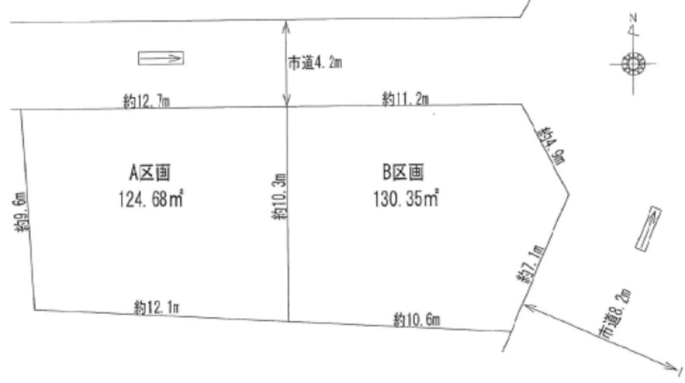 高浜市春日町　全2区画　A区画 画像1