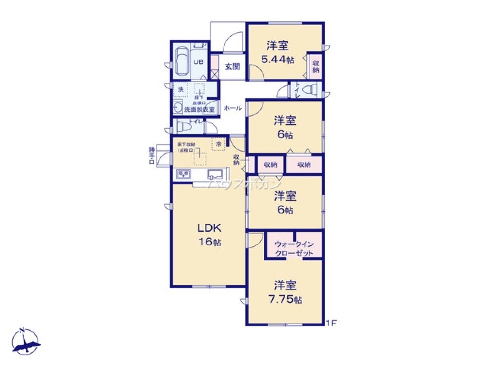 西尾市一色町西塩浜第2　全3棟　1号棟 画像4