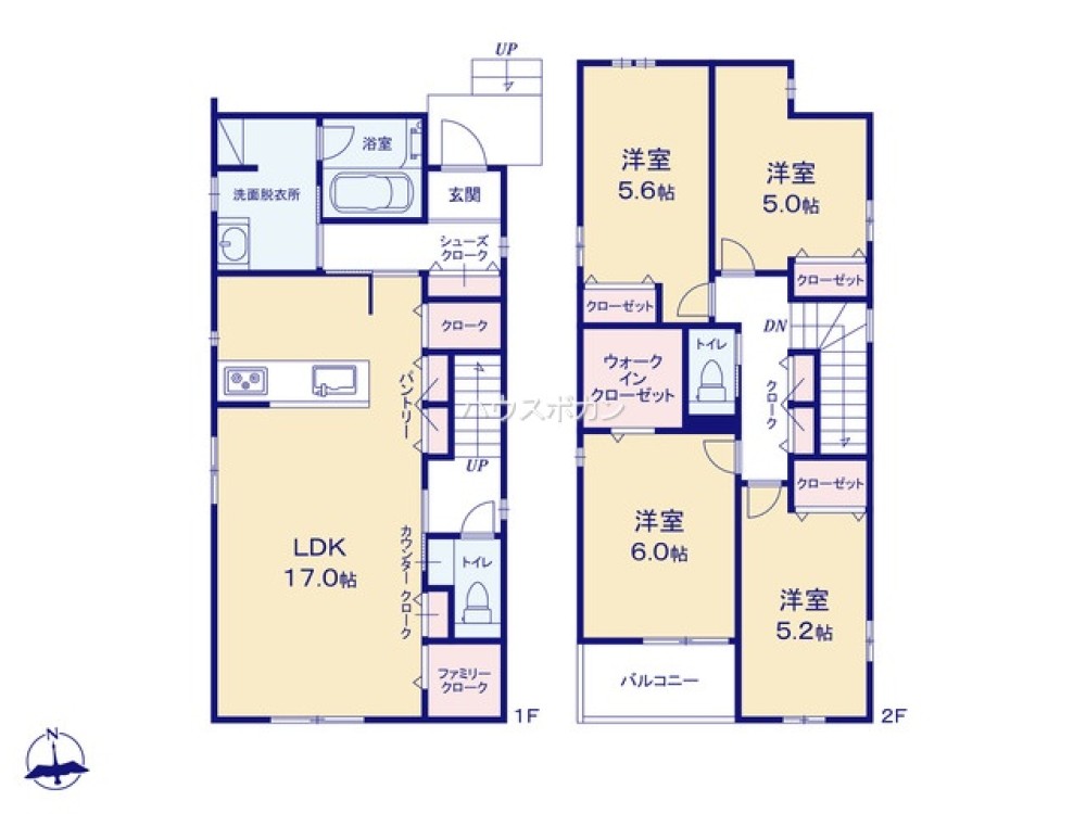 春日井市高山町　7期　全6棟　1号棟 画像1