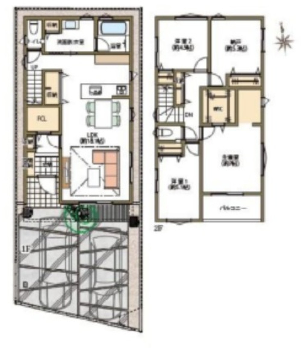 長久手市城屋敷　全4棟　3号棟 画像2