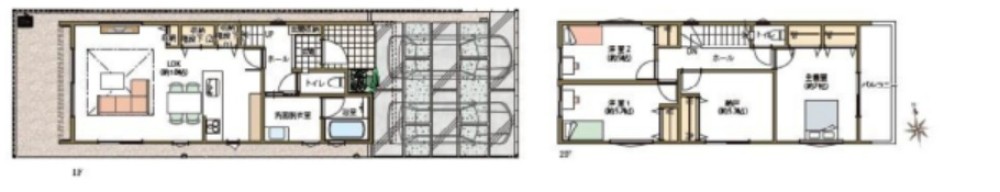 長久手市城屋敷　全4棟　1号棟 画像2