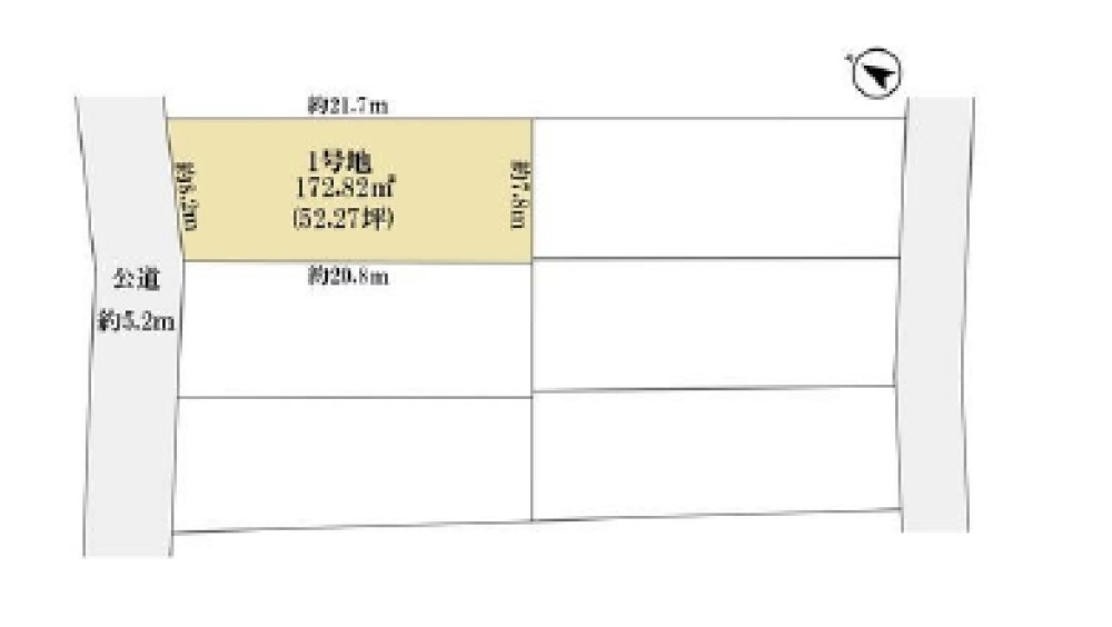 碧南市坂口町　全6区画　１号地 画像1
