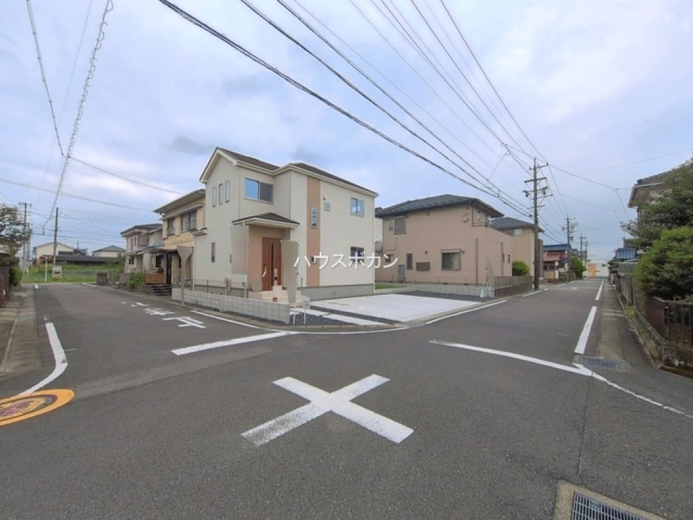 前面道路です！