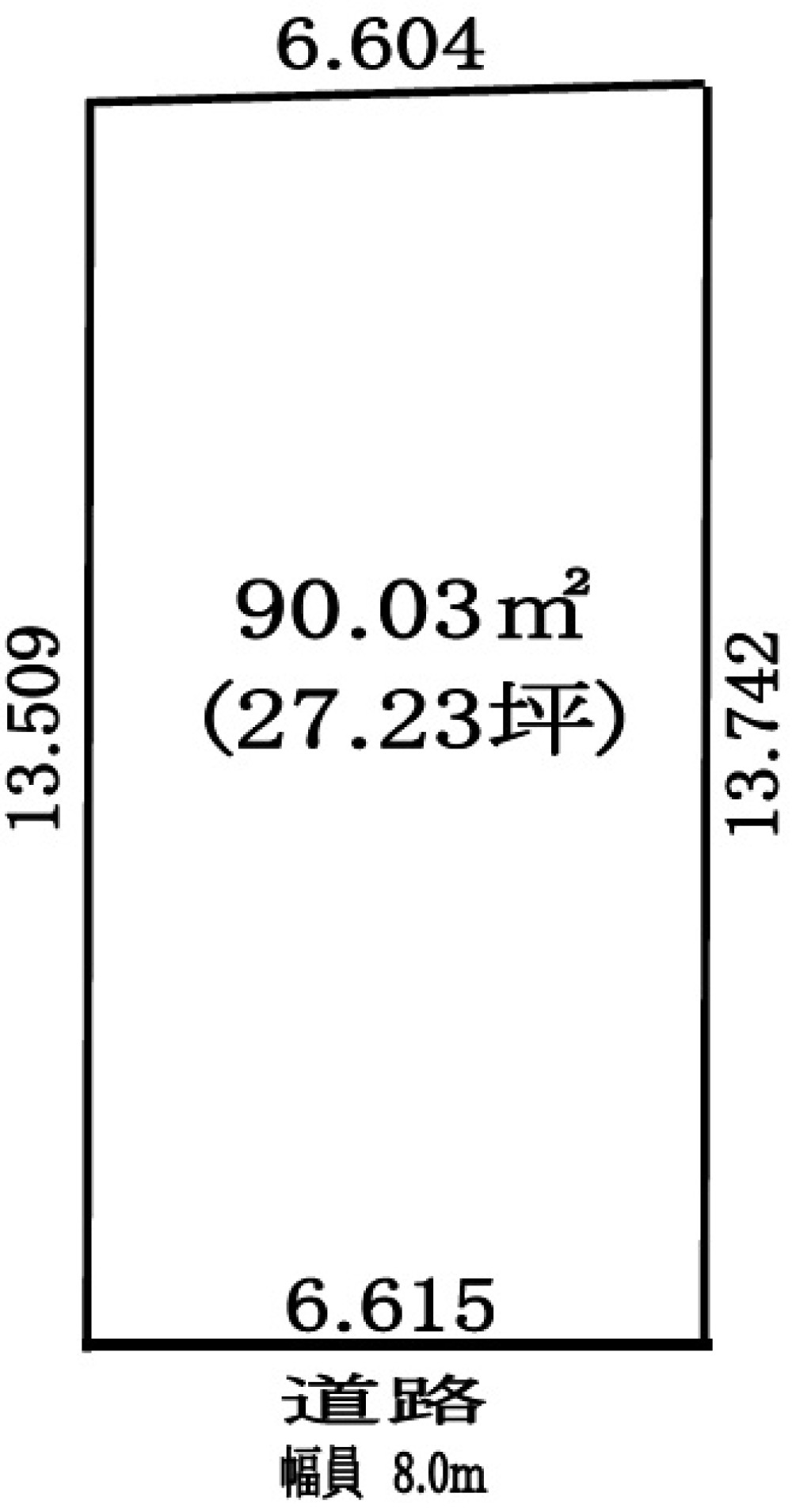 名古屋市天白区池場一丁目　第3　全1区画 画像1