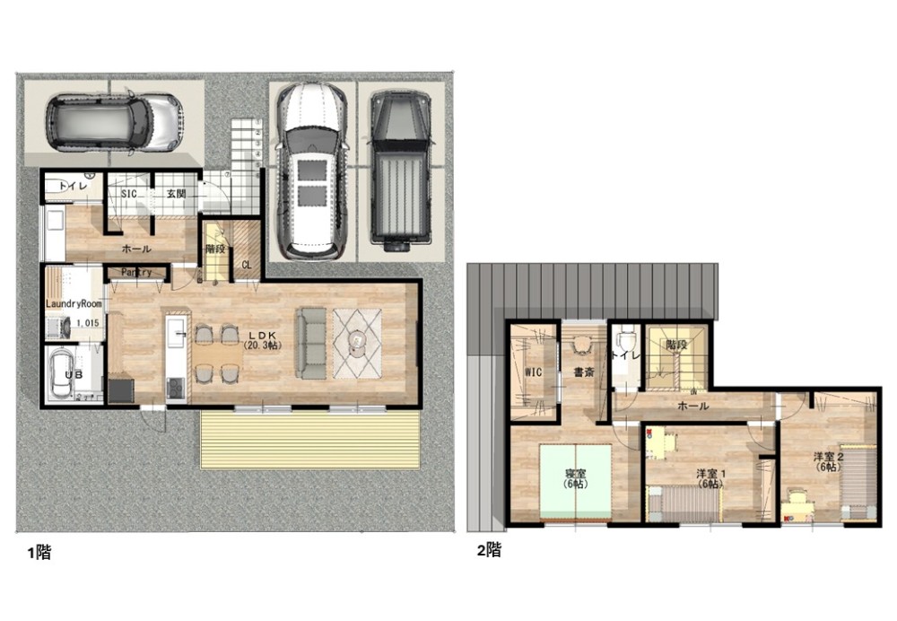建築プラン①（351-N）