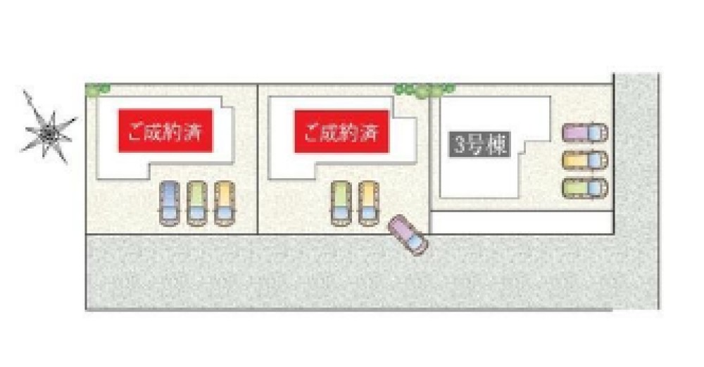 西尾市一色町　全3棟　3号棟 画像1