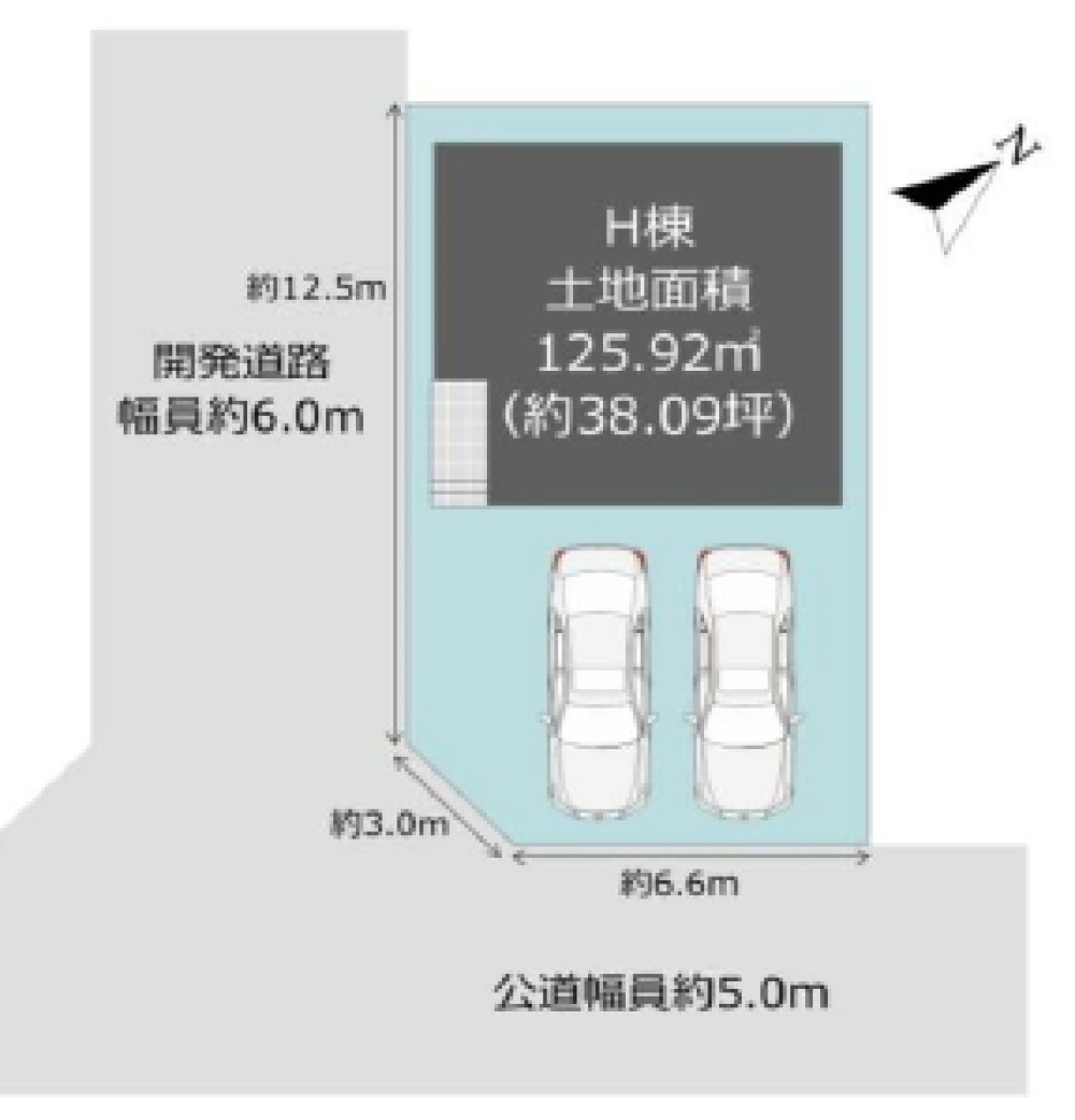 西尾市熊味町　全1棟　H棟 画像1