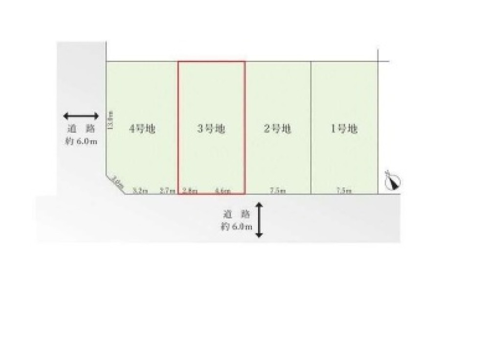 東海市大田町　1期　4区画　3号地 画像6