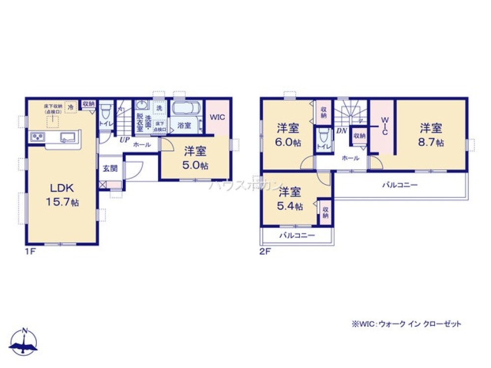 知多市日長台　第2　全1棟　1号棟 画像4