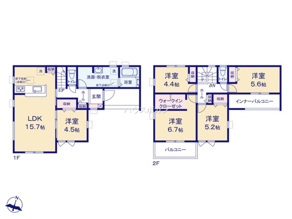 知多市日長台　第3　全1棟　1号棟 画像4
