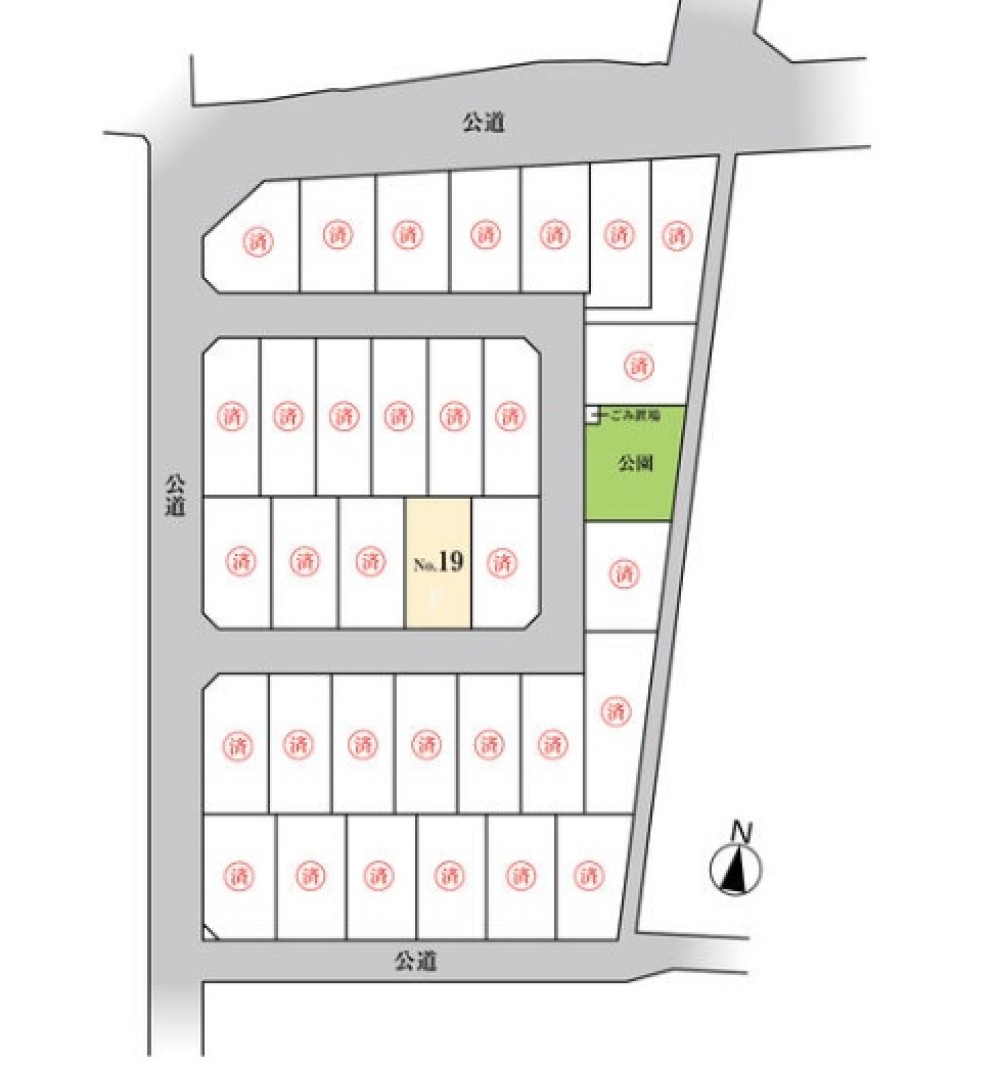 稲沢市木全　全33区画　No.19 画像1