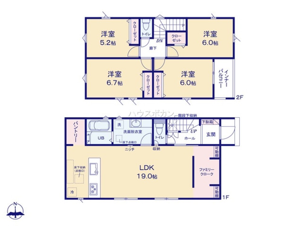 一宮市今伊勢町　01期　全3棟　1号棟 画像4