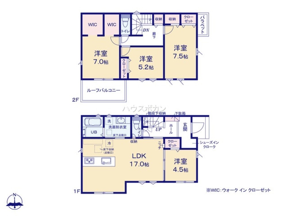 一宮市今伊勢町　01期　全3棟　2号棟 画像4