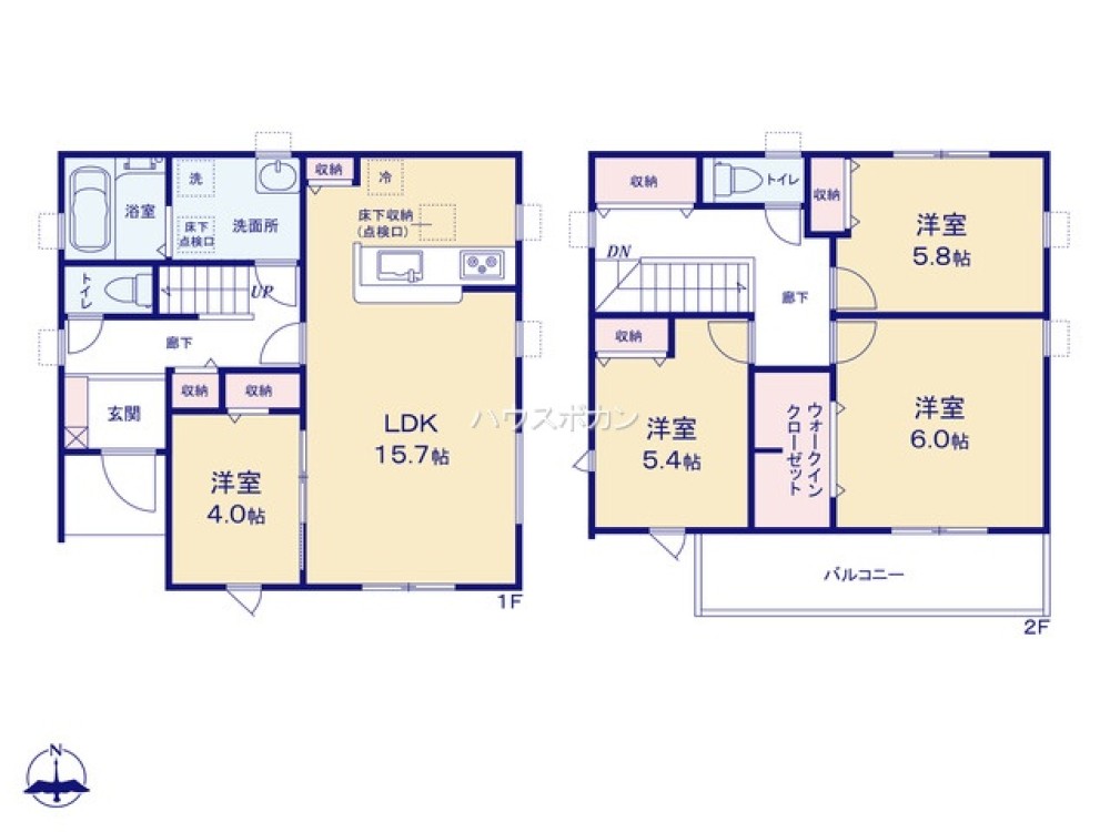 名古屋市中川区下之一色町　全2棟　2号棟 画像2