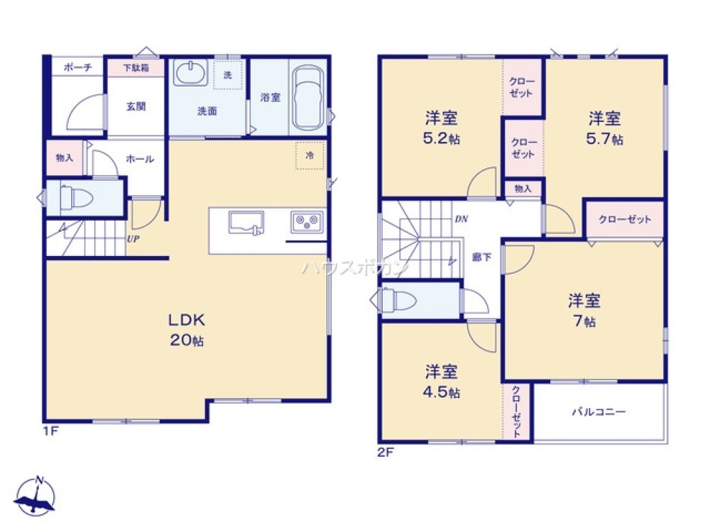 春日井市中新町第2　全2棟　1号棟 画像2