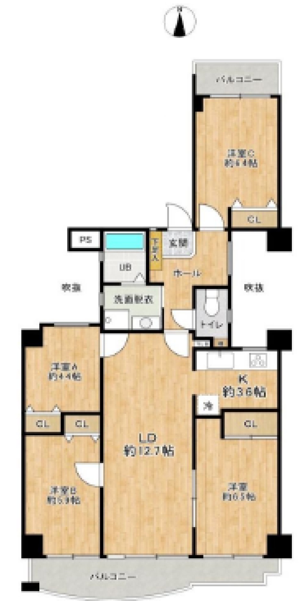 中央マンション城南 画像1