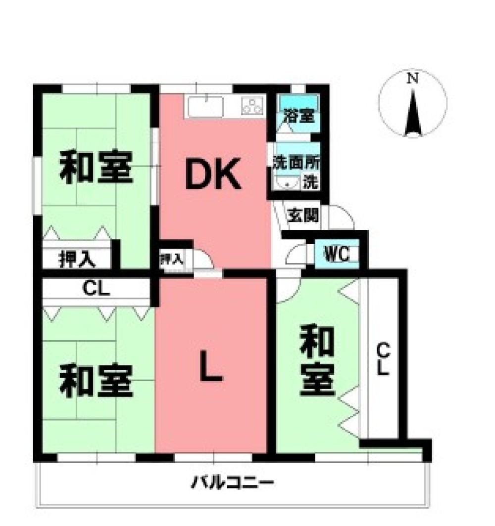 パビリオン平和B棟 画像1