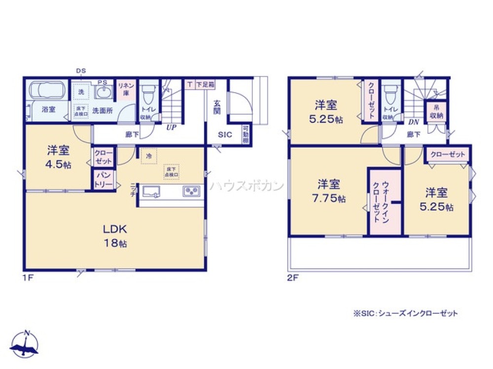 一宮市萩原町　全1棟　1号棟 画像4