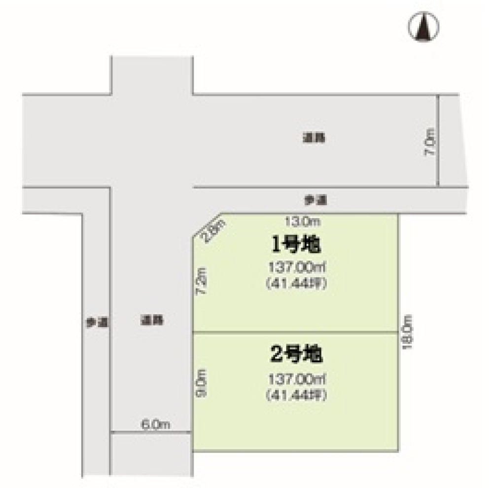 名古屋市中川区十番町　2期　全2区画　1号地 画像1