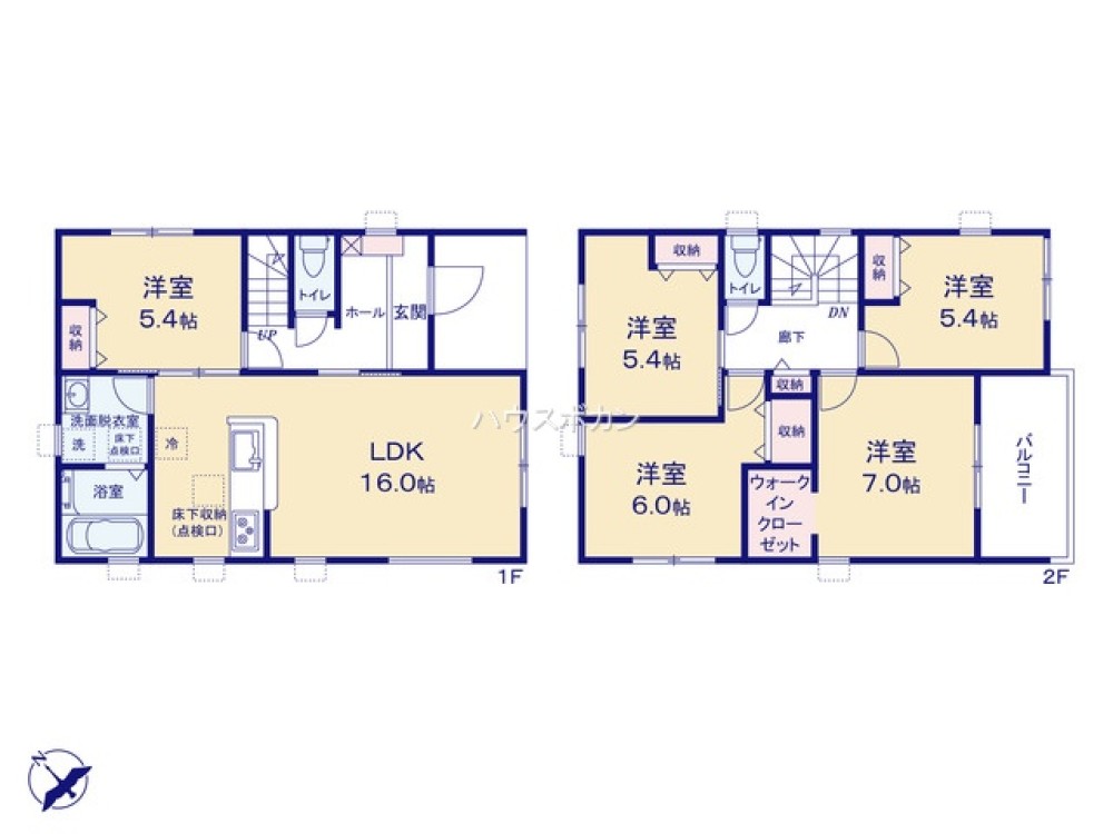 東海市名和町二反表　第2　全2棟　2号棟 画像4