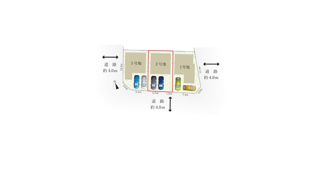 尾張旭市印場元町　1期　全3棟　2号棟 画像1