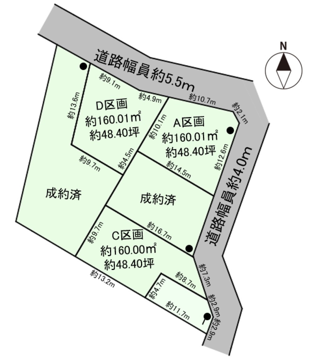安城市里町　全5区画　D区画 画像1