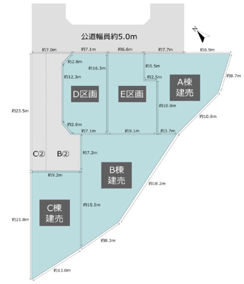 高浜市呉竹町四丁目　全5区画　E区画 画像1