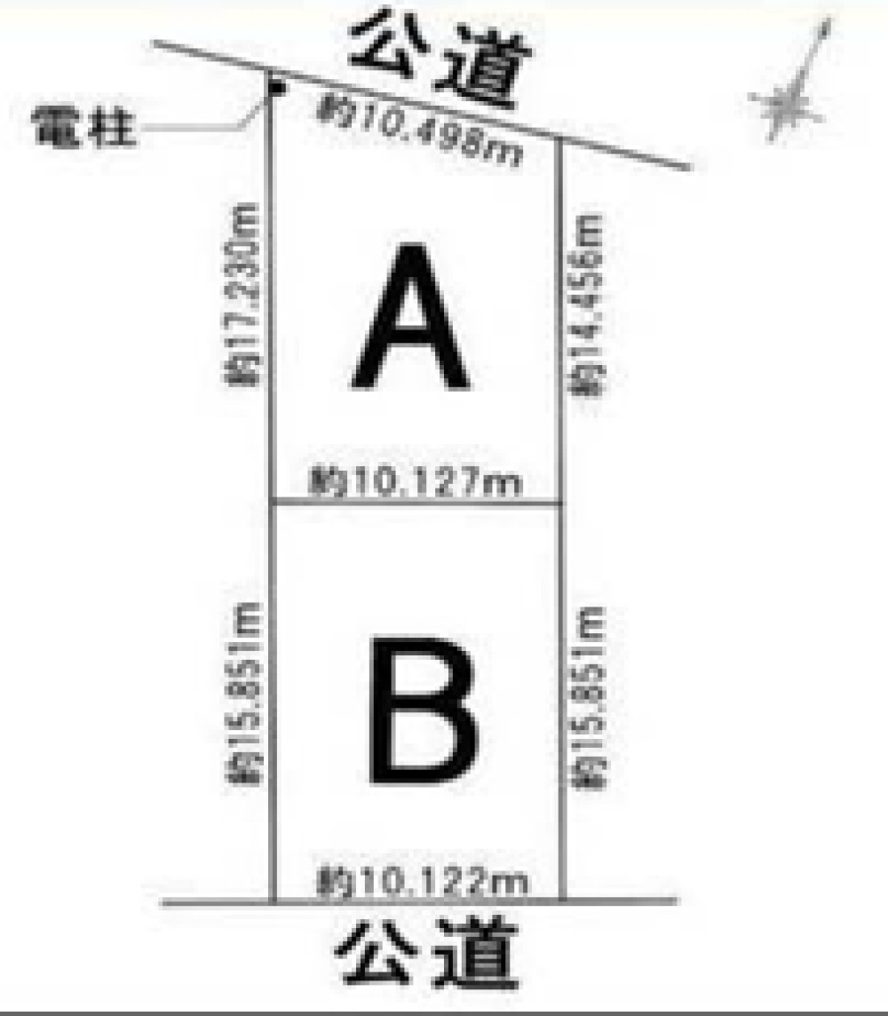 豊橋市牟呂町　全2区画　A区画 画像1