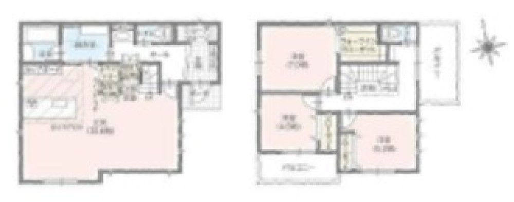 岡崎市北野町　全3棟　1号棟 画像2