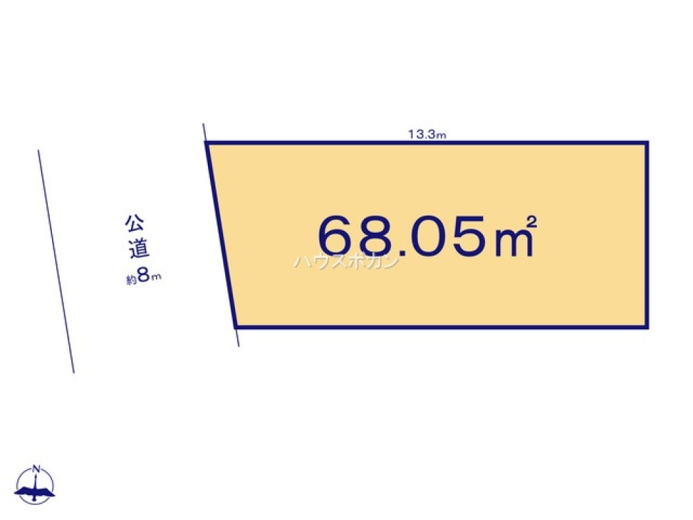 名古屋市中川区高畑　1期　全2区画　1号地 画像1