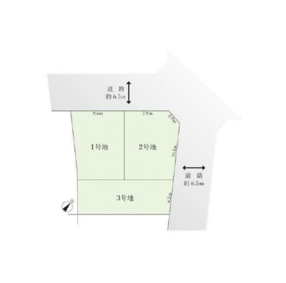 名古屋市天白区島田　13期　全3区画　2号地 画像1
