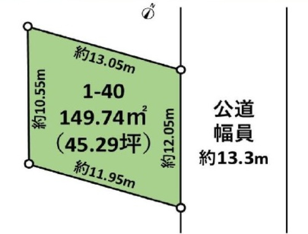 東海市富木島町　A区画 画像1