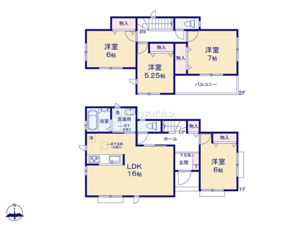 一宮市奥町　全3棟　A号棟 画像3