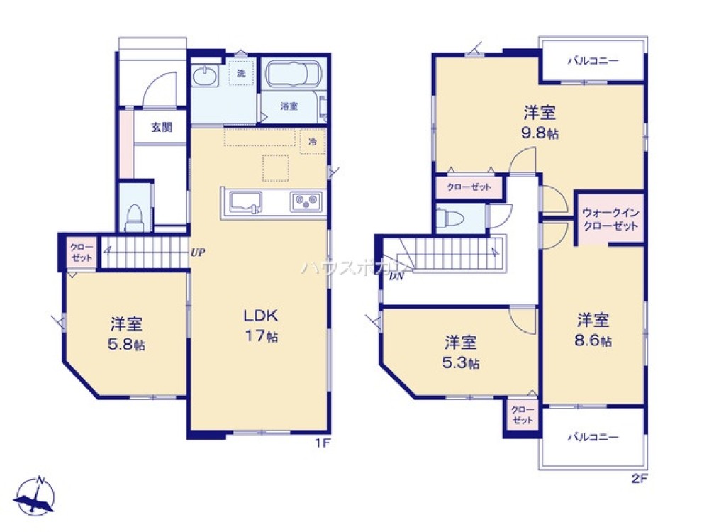 岡崎市中島町　全3棟　3号棟 画像4