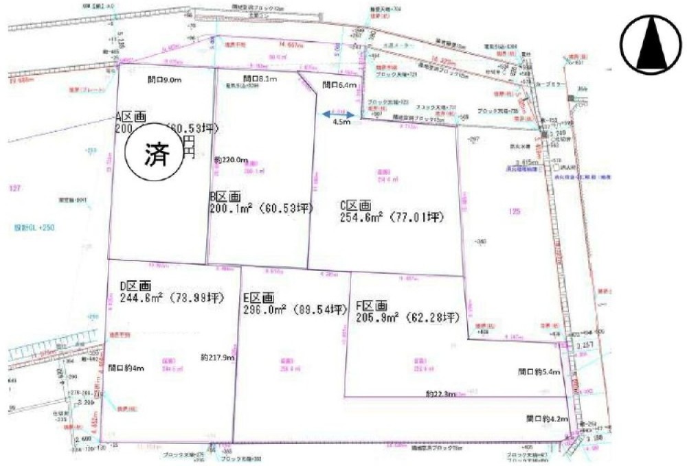 各務原市大佐野町三丁目　全6区画　B区画 画像2