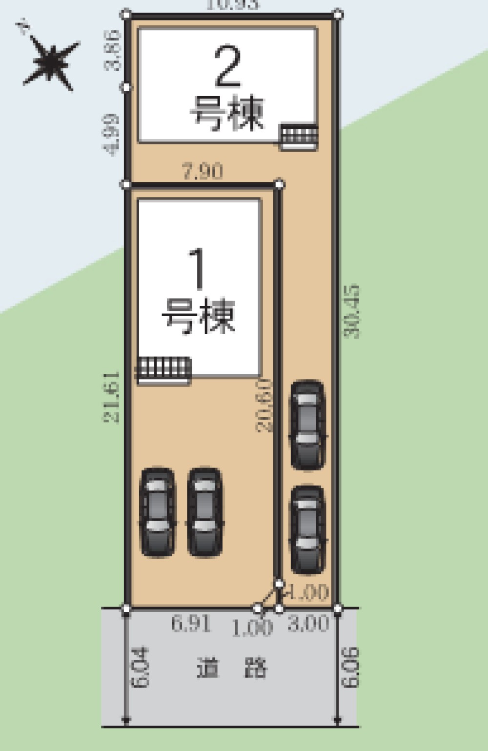 岡崎市栄町三丁目　全2棟　1号棟 画像1