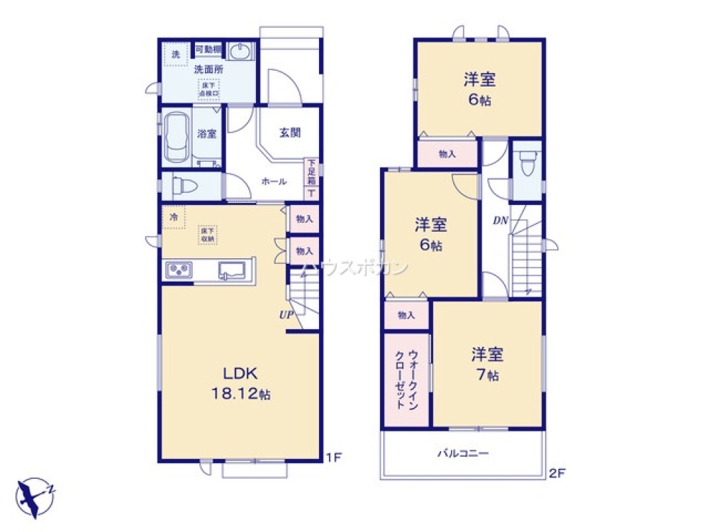 小牧市間々原新田　全1棟　A号棟 画像1