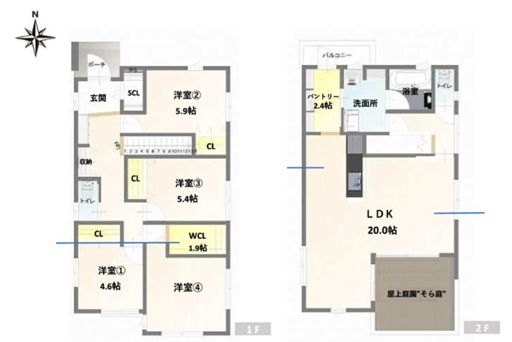 名古屋市中村区長筬町　3期　全2棟　A号棟 画像1