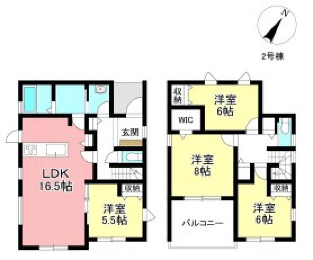 豊田市荒井町　全2棟　2号棟 画像2